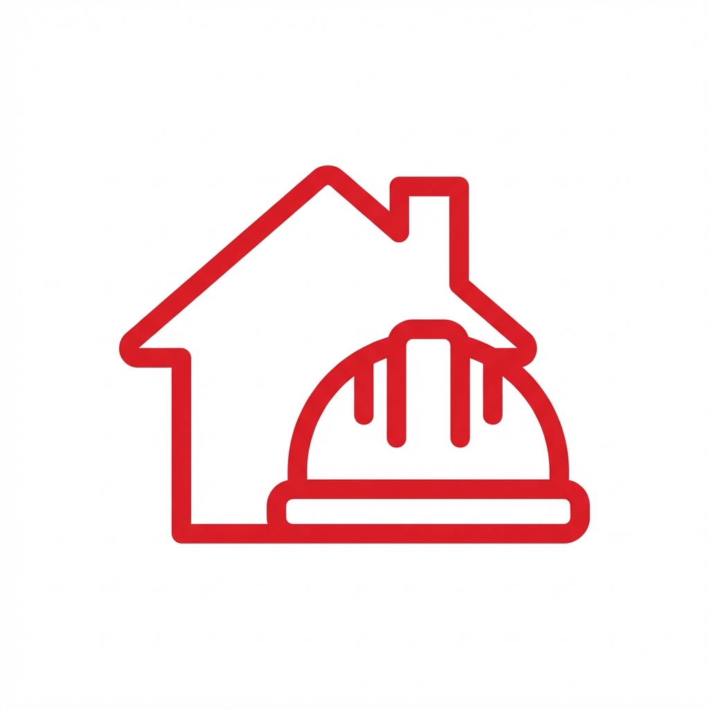 Residential construction electrical icon